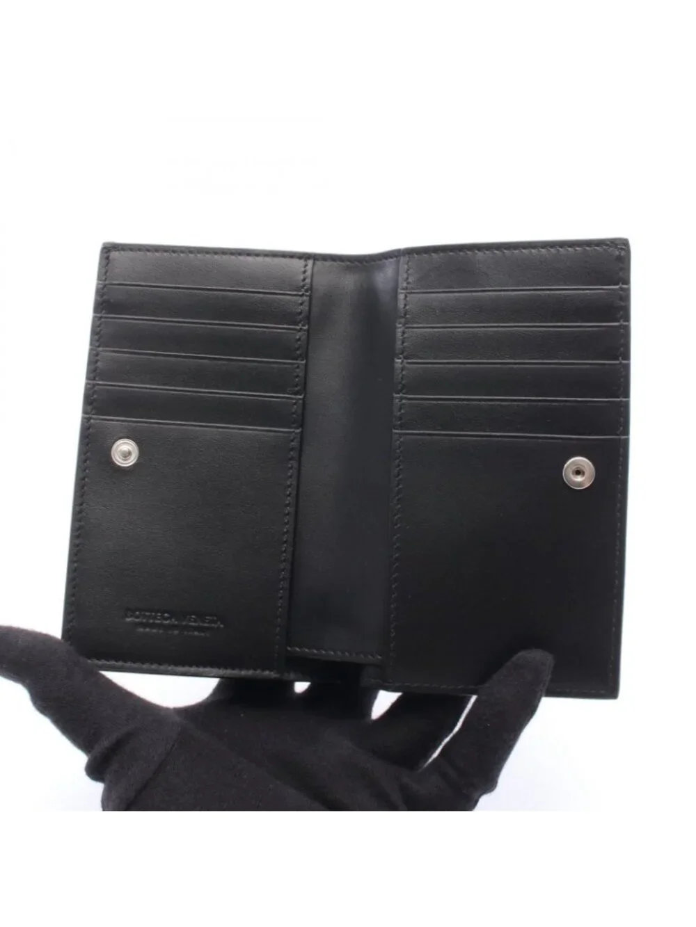 Bottega Veneta Bifold Wallet Intrecciato Leather